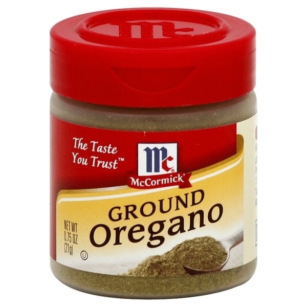 mccoy's ground oregano - 4 oz. for hamburger soup.