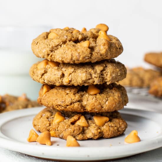 stack of cookies.