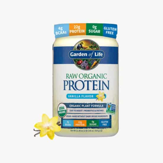 garden of life protein powder.