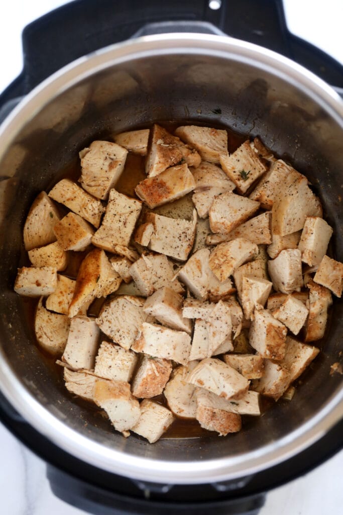 diced chicken breast in instant pot