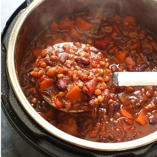 Instant Pot chili.