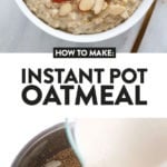 Instant Pot Oatmeal