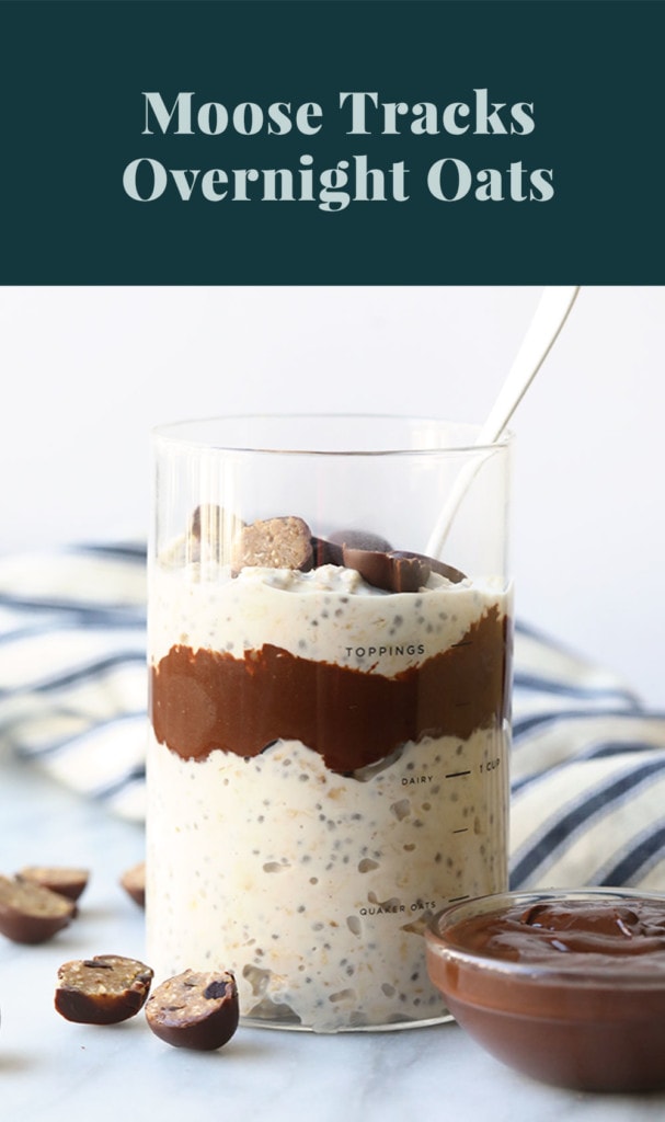 overnight oats in jar