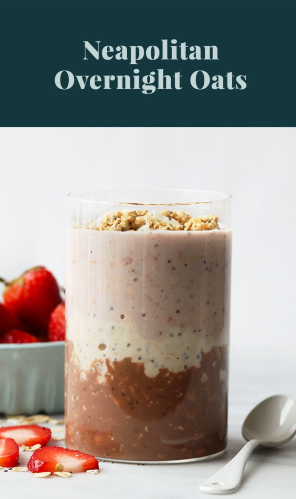 overnight oats in jar