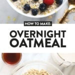 overnight oatmeal