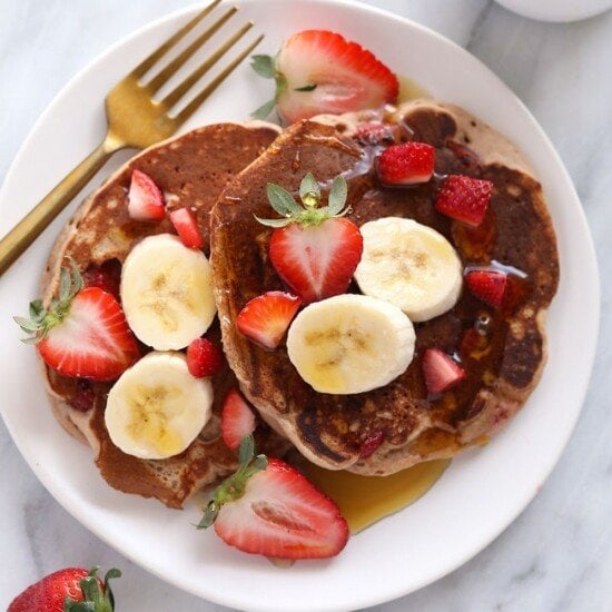 strawberry pancakes