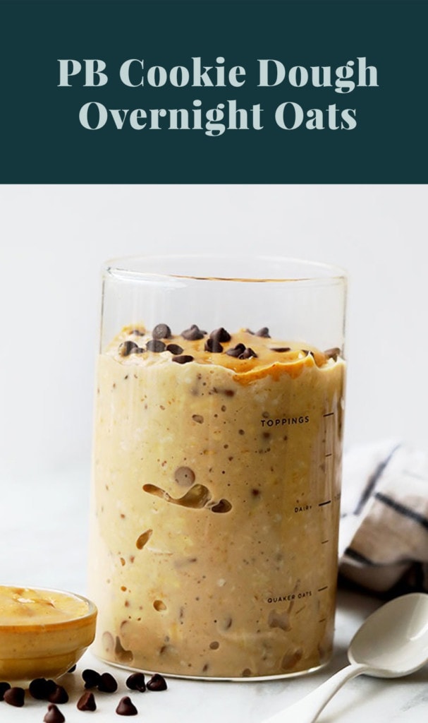 overnight oats in jar