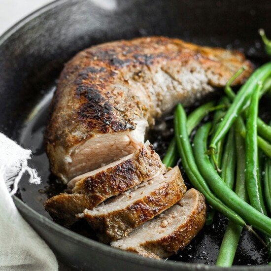 pork tenderloin in cast iron