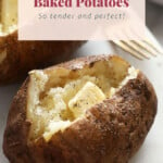 smoked baked potatoes