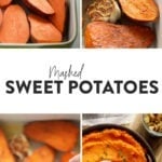 healthy mashed sweet potatoes